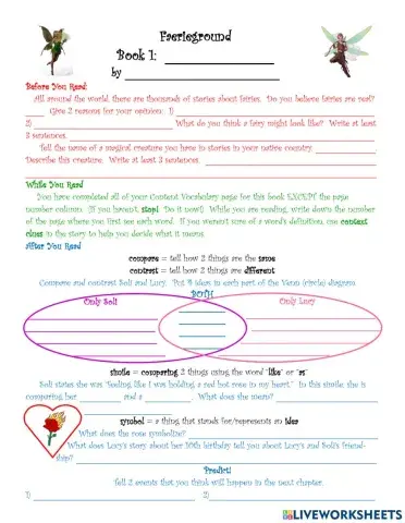 Faerieground Book 1 Questions