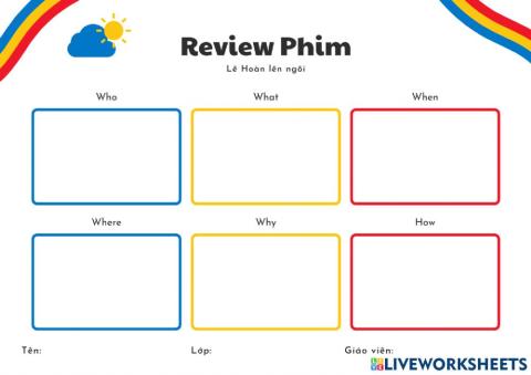 Phiếu review phim Lê Hoàn lên ngôi vua