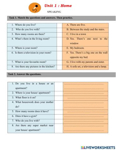 G6-ILSW-Unit 1 SPEAKING