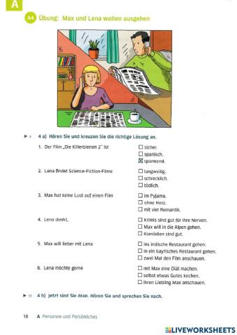 A2 Lek8 Hören und Sprechen A4