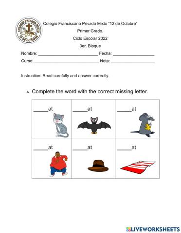 Rhymin words and numbers