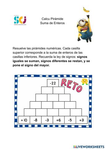 Operacion de Enteros