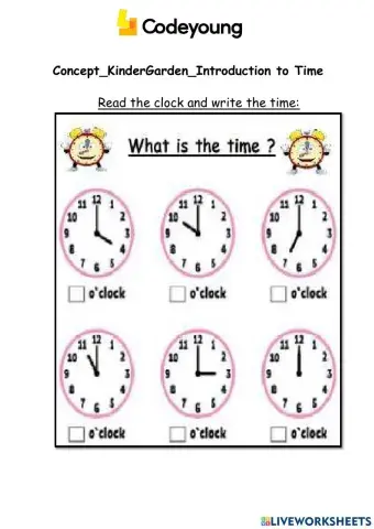 Time-Intro to time