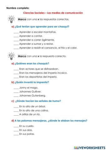 Los medios de comunicación antiguos