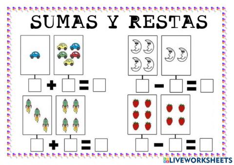 Sumas y restas
