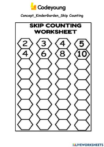 Skip counting