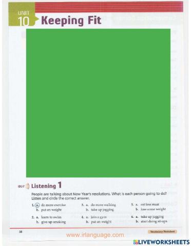Tactics For Listening - Developing - U10