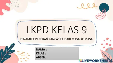 Lembar Kerja Siswa 9
