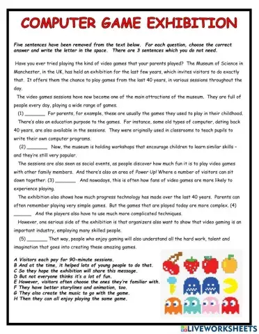 Computer Games Exhibition