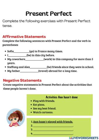 Present Perfect