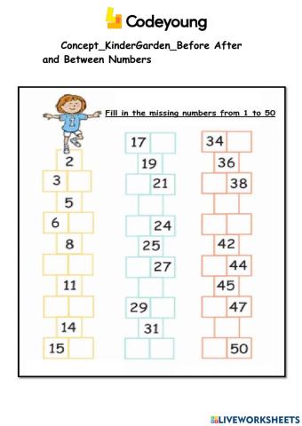 Before after between upto 50