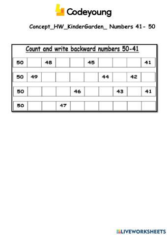Before after beteen upto 50
