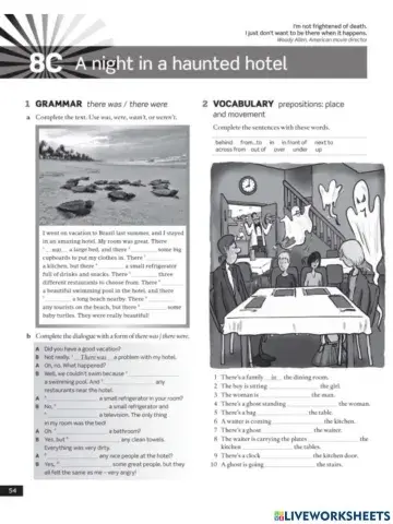 A night in a haunted hotel