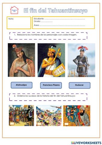 Fin del imperio incaico