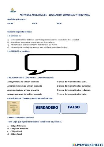 Evaluación actividad 01 tercera semana
