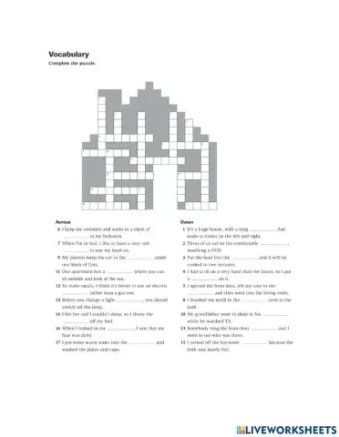 Unit 1 - Home and Habits - PET