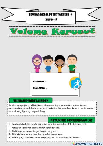 LKPD 4 (Volume Kerucut)