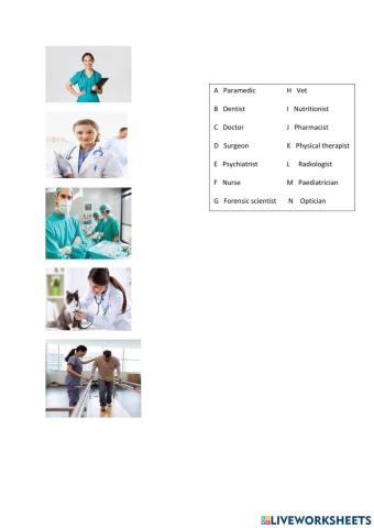 Guess the healthcare professional