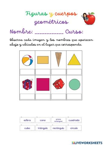 Figuras geométricas y cuerpos geométricos