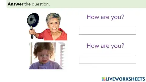 L3 - A25 - Feelings, How are you, Writing