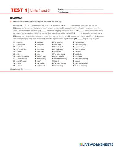 Keynote Advanced - U1 - U2