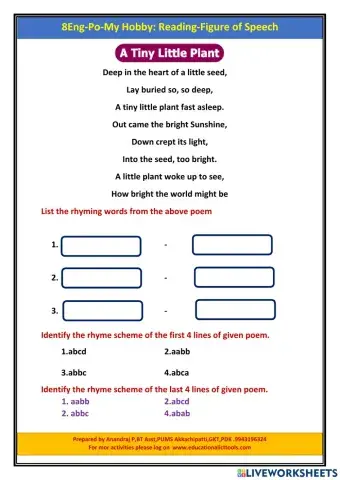 8Eng-Po-My Hobby:Reading-FOS