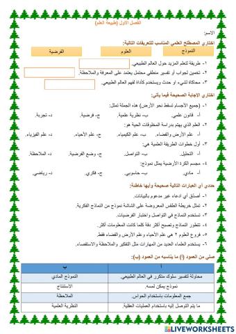 طبيعة العلم