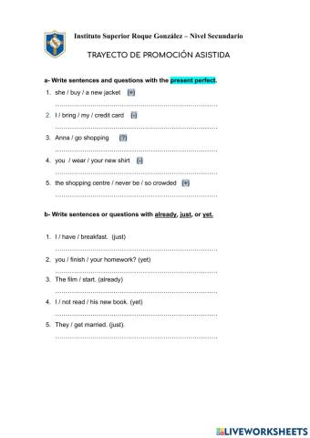 TPA - 3er AÑO - 3er entrega