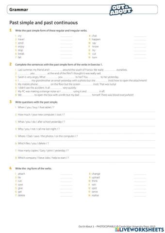 Past Simple and Past Continuous