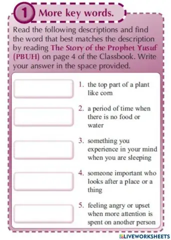 Activity 1, SB p.5 and CB p.4