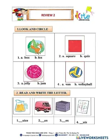 Review hki -bài tập bổ trợ tiếng anh 2