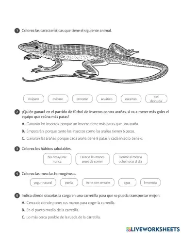 Evaluación final tercero-Evaluación inicial cuarto ciencias naturales