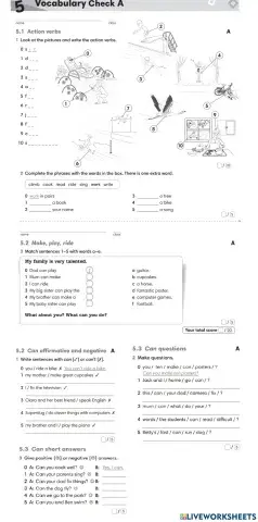Go getter 1 Test Unit 5