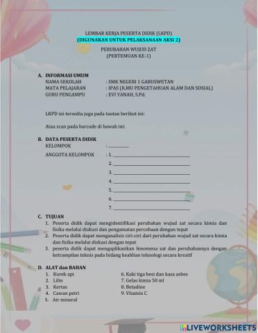 Perubahan wujud zat ppl 2