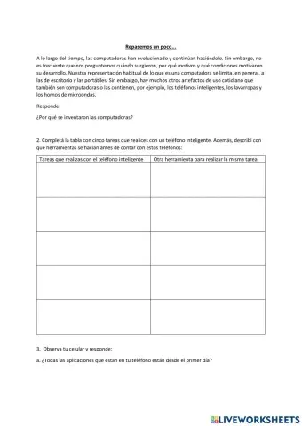 Repaso informática 1° año