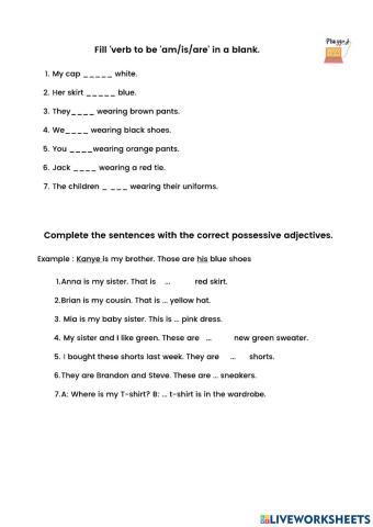 Possessive Adjectives