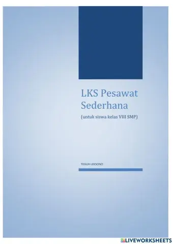 Pesawat sederhana