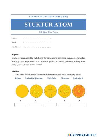 Struktur Atom