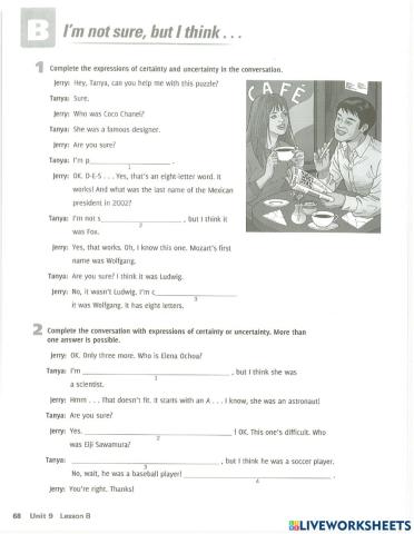 Mien Unit 9 Lesson B