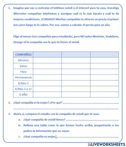 Compañía telefónica