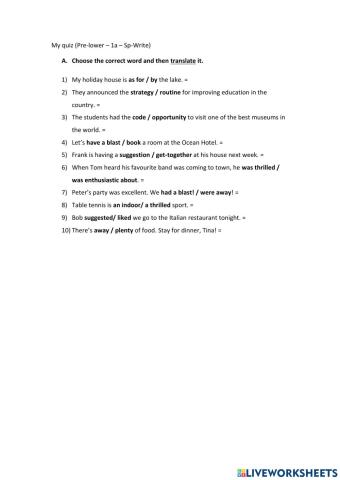 Pre-lower  - 1a - SP+Write