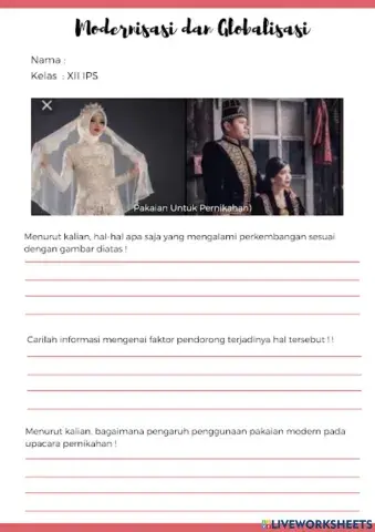 Globalisasi dan Modernisasi