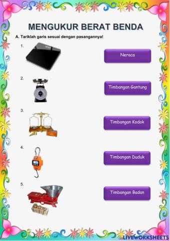 Mengukur Berat Benda