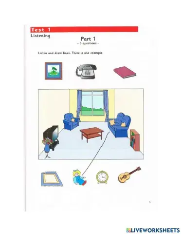 Starters 3 Test 1 Part 1