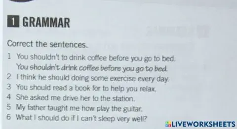 Should and Imperatives