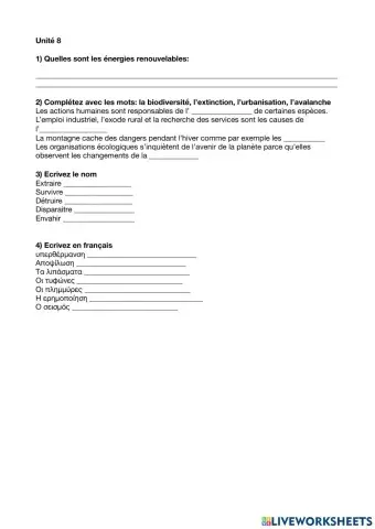 Methodelf B2 unité 8 a