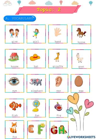 First friend - Topic 2