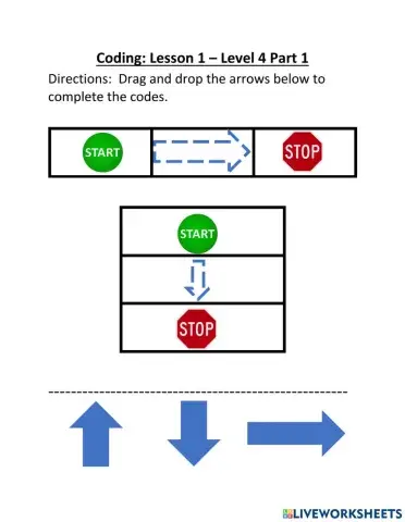 Coding: Lesson 1 – Level 4 Part 1