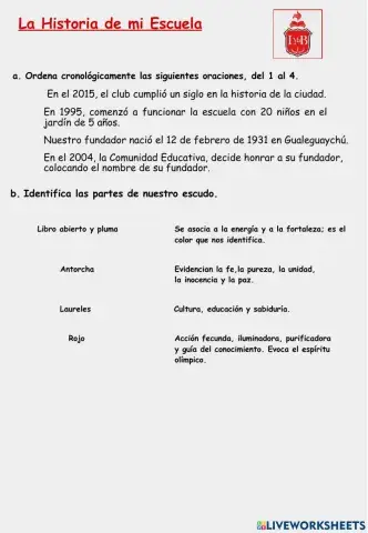 Historia de mi Escuela