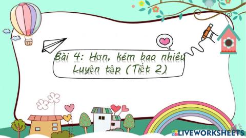 Toán tuần 2 tiết 5